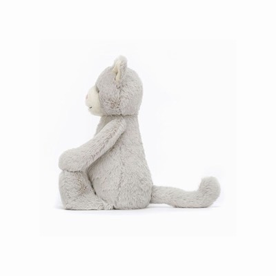 Jellycat Bashful Grey Gatito | ILBW-29561